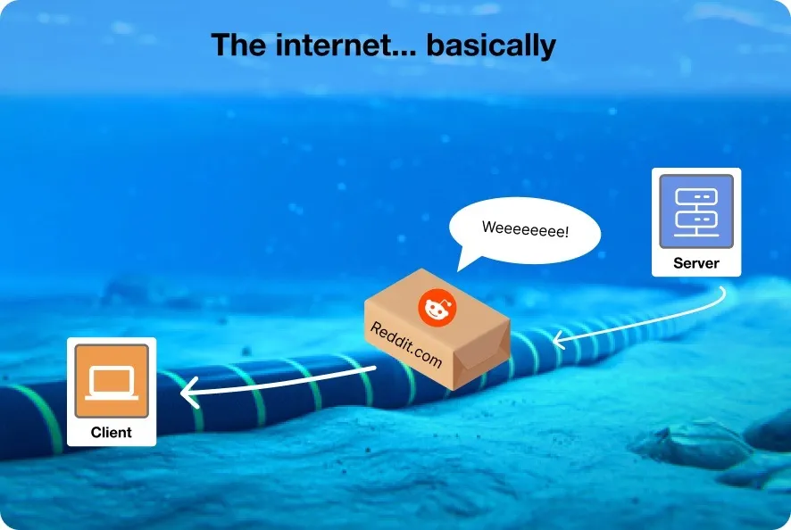 The internet visualization